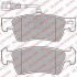 Гальмівні колодки дискові VW Touareg/Transporter/Multivan "R "03>> LP2086