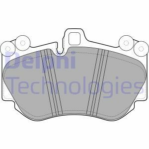 Гальмівні колодки дискові PORSCHE Caenne "F "03-07 Delphi LP2116