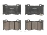 Гальмівні колодки дискові INFINITI/NISSAN FX/G/370 "F "08>> Delphi LP2156 (фото 3)