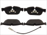 DELPHI CITROEN Тормозные колодки передние DS5, DS4,C5(X7),C4(B7),Peugeot 407,508 04- LP2198