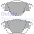 Комплект гальмівних колодок задн , DS DS 4 II, DS 7, DS 9  CITROEN C4 GRAND PICASSO II, C4 II, C4 PICASSO II, C4 SPACETOURER, C5 AIRCROSS, C5 X, GRAND C4 SPACETOURER 1.2-Electric 02.13- LP2509