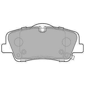 Фото 1 - гальмівні колодки, дискові Delphi LP3295 Гальмівні колодки, дискові Delphi LP3295 (фото 1)