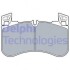 DELPHI LAND ROVER Комплект гальмівних колодок передн. DISCOVERY V  3.0D 16- LP3540