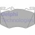 Гальмівні колодки, дискові Delphi LP3620 (фото 1)