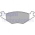 Гальмівні колодки дискові SEAT/VW Cordoba/Ibiza/Golf/Polo "F "79-99 LP505