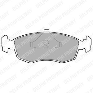 Тормозные колодки Delphi LP587