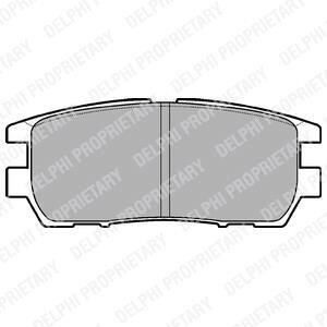 Гальмівні колодки дискові MITSUBISHI L400/Space Gear/Pajero/Sigma "R Delphi LP954 (фото 1)