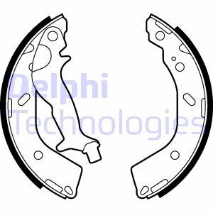 HYUNDAI гальм.колодки задн.барабанні Getz Delphi LS2027 (фото 1)