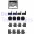 DELPHI NISSAN К-т установчий гальм. колодок NV400 dCi 100 11-14, OPEL MOVANO B 2.3 CDTI 10-, RENAULT MASTER III 2.3 dCi 14- LX0687