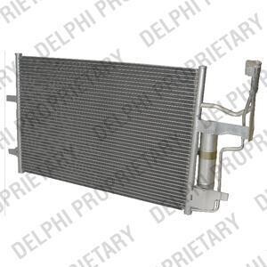 MAZDA Радиатор кондиционера Mazda 3/5 03- Delphi TSP0225561