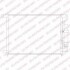 DELPHI CHEVROLET Радиатор кондиционера Aveo 03- TSP0225694