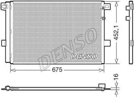 Радіатор DENSO DCN32065