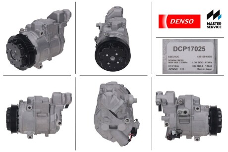 Компресор кондиціонера MERCEDES-BENZ A-CLASS (W168) 97-04 DENSO DCP17025