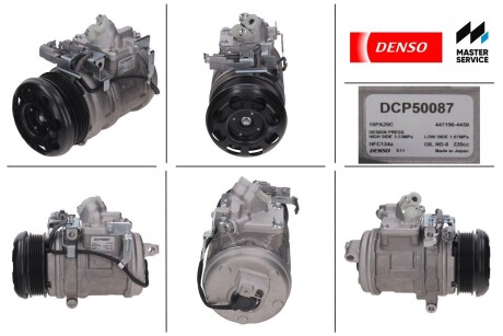 Компресор кондиціонера DENSO DCP50087