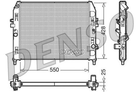 Радіатор DENSO DRM44008 (фото 1)