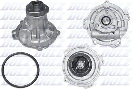 Водяний насос Caddy II/Passat B5/Audi A4/A6 1.9TDI/SDI -02 DOLZ A182 (фото 1)