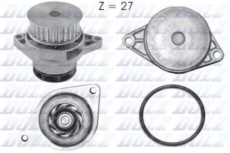 Насос водяний DOLZ A-200 (фото 1)