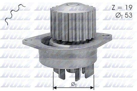 Насос водяной DOLZ C113 (фото 1)