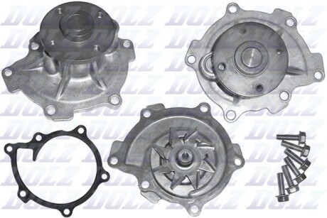 Водяний насос CITROEN/MITSUBISHI C4 Aircross/ASX/Lancer "1,8-2,2Did "06>> DOLZ C151