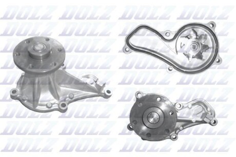 Помпа HONDA Civic/FR-V "1,8 "05>> DOLZ H-144