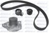 DOLZ FIAT К-кт ГРМ (помпа+ремень + 2шт. ролика) STILO 1.9 JTD 03-06, ALFA ROMEO 156 1.9 JTD 02-04 KD084