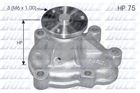 Водяний насос OPEL ASTRA G (F69_) ASTRA G (F35_) ASTRA G (F48_, F08_) CORSA C (F08, F68) MERIVA DOLZ O142