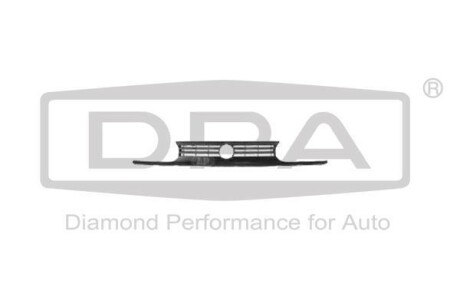 Ґрати радіатора без емблеми чорна VW Golf (91-97), Vento (91-98) DPA 88530050602 (фото 1)