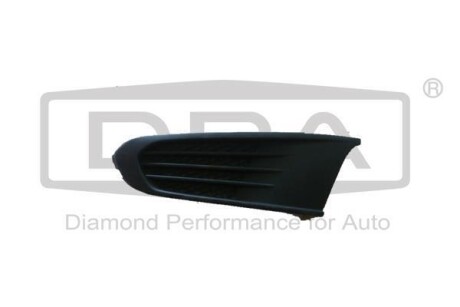 Решетка противотуманной фары без отверстия левая VW Polo (09-) DPA 88531166402 (фото 1)