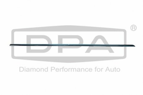 Молдинг двери передней левой (хром) Skoda Citigo/VW Up (11-) DPA 88531334702 (фото 1)