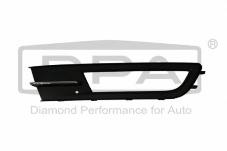 Решетка противотуманной фары правой с полосой VW Passat (14-) DPA 88541793502