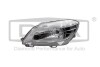 Фара левая без линзы белая Skoda Fabia (06-14),Roomster (06-15) (99411286902) DPA