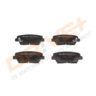 Drive+ - Гальмівні колодки до дисків Drive+ DP1010.10.0097 (фото 1)