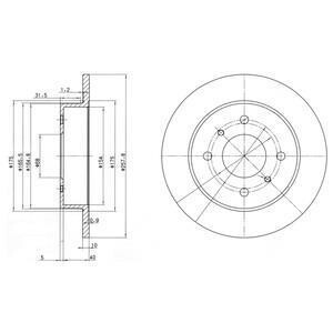 Drive+ - Гальмівний диск Drive+ DP1010.11.0123