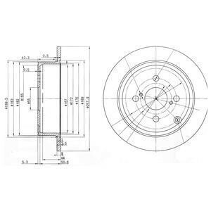 Drive+ - Гальмівний диск Drive+ DP1010.11.0164