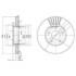DP1010.11.0599 Drive+ - Гальмівний диск DP1010.11.0599