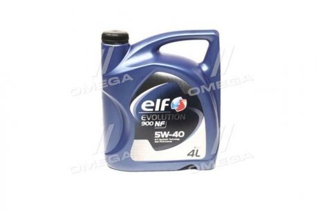 Масло моторн. Evolution 900 NF 5W-40 (Канистра 4л) ELF 213909