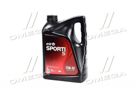 Олива моторн. SPORTI 5 15W-40 (Каністра 5л) ELF 214300