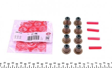 Комплект сальників клапанів 9 шт (випуск) BMW 1/2/3/4/5/7 B38/B46/B ELRING 308.630