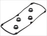 Прокладки клапанной крышки (компл.) MITSUBISHI 4G63 (пр-во Elring) 376.220