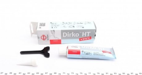 Герметик Dirko +300 (СЕРЫЙ) 70ML ELRING 527.291