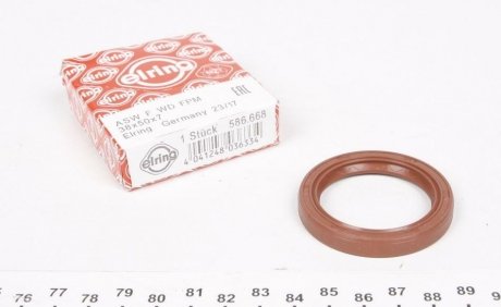 Сальник двигателя N BMW M20/M21/M40, TOYOTA 3S-FE/5S-FE/5VZ-FE 38X50X7 ELRING 586.668