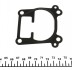 Прокладка, корпус впускного коллектора (пр-во Elring) 743.970