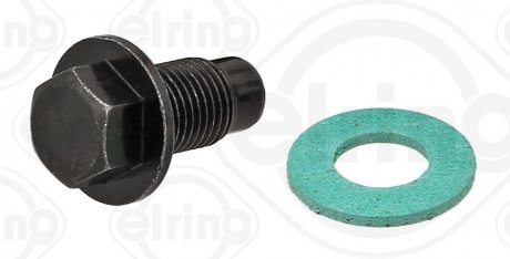 Болт зливу масла + шайба (комплект) ELRING 877960