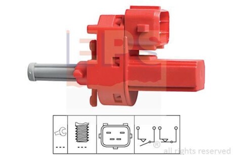 FORD Выключатель STOP-сигналов (под педаль) Focus 98-,Mondeo 00- EPS 1.810.140