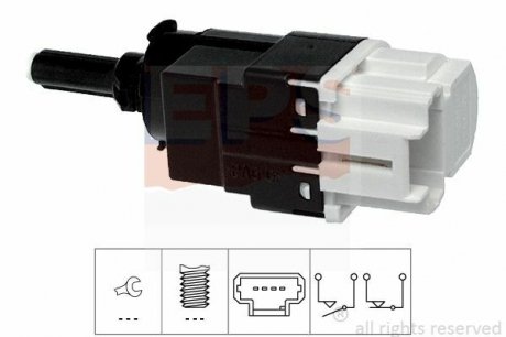RENAULT Выключатель STOP-сигналов Duster, Logan,Sandero,Laguna EPS 1.810.292