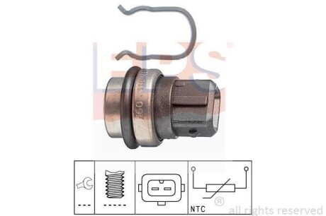 Фото 1 - vw датчик температуры (2 контакта, на стрелку, черный) audi 80,golf i,ii,iii,seat toledo,lt,passat,polo,sharan,t4,vento EPS 1.830.086 VW Датчик температуры (2 контакта, на стрелку, черный) Audi 80,Golf I,II,III,Seat Toledo,LT,Passat,Polo,Sharan,T4,Vento EPS 1.830.086 (фото 1)