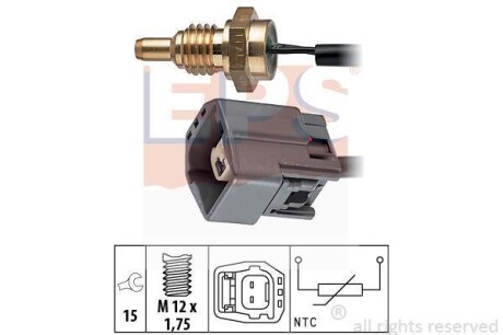 FORD Датчик температуры воды C-Max, Focus, Transit, 1,8D 99-. EPS 1.830.295