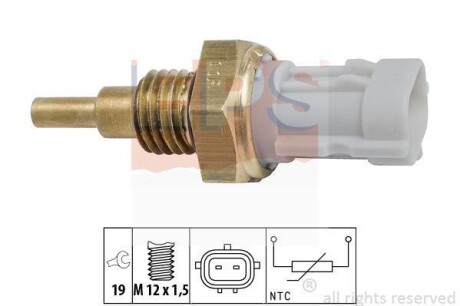 SUZUKI Датчик температури масла SX4 EPS 1.830.351