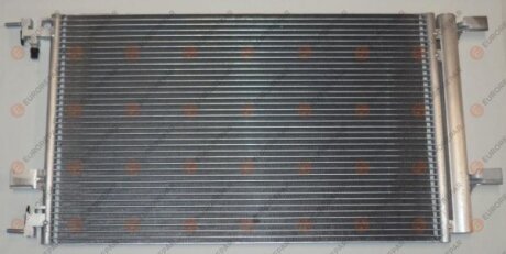 OPEL Радіатор кондиціонера (конденсатор) з осушувачем Astra J, Insignia A, Zafira Tourer, Chevrolet Cruze EUROREPAR 1637844680 (фото 1)