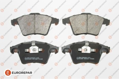 Фото 1 - колодки гальмівні передні EUROREPAR 1639373880 КОЛОДКИ ГАЛЬМІВНІ ПЕРЕДНІ EUROREPAR 1639373880 (фото 1)